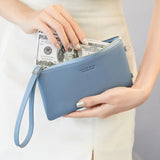 Touch Screen Mobile Phone Female Bag Large Capacity Pure Messenger Women Wallet