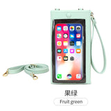 Women's Touch Screen Purse Large Capacity Messenger Bag