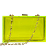 Clear Acrylic Bags Clutches Evening Wedding Party Handbags