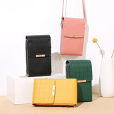 Transparent Touch Screen Mobile Phone Bag Small Shoulder Messenger Bag