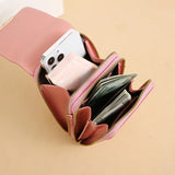 Transparent Touch Screen Mobile Phone Bag Small Shoulder Messenger Bag