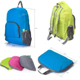 Lightweight Foldable Backpack Zipper Nylon Rucksack Multifunctional Bagpack