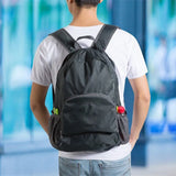 Lightweight Foldable Backpack Zipper Nylon Rucksack Multifunctional Bagpack