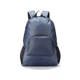 Lightweight Foldable Backpack Zipper Nylon Rucksack Multifunctional Bagpack