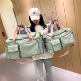 Waterproof Sports Bag Fitness Gym Bag Weekend Bag For Women