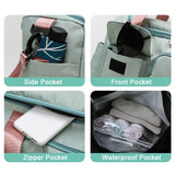 Waterproof Duffle Bag Fitness Yoga Gym Bag Weekend Bag for Women