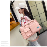Waterproof Sports Duffle Bag Large Capacity Weekend Bag
