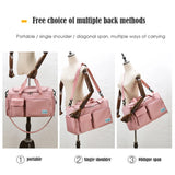 Waterproof Sports Duffle Bag Large Capacity Weekend Bag