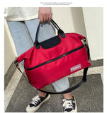 Large Capacity Waterproof Travel Bag with Dry/Wet Separation