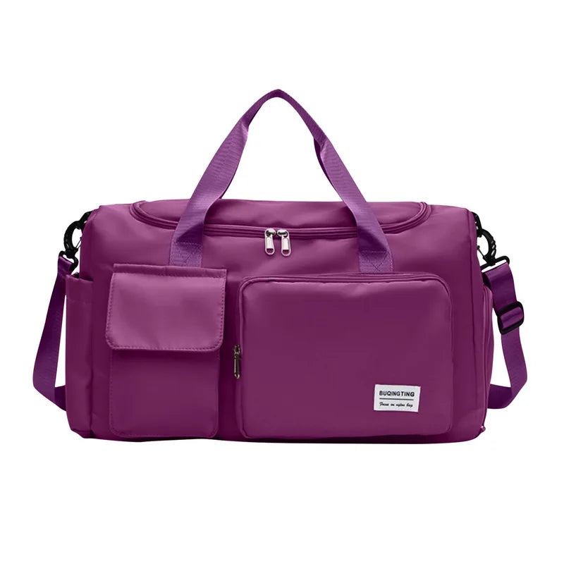 Large Capacity Waterproof Nylon Women's Crossbody Bag