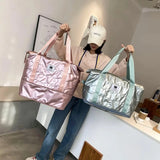 Woman's Travel Bag Organizer Carry On Waterproof Gym Fitness Bag