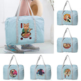 Foldable Duffle Bag Japan Cat Series Large Capacity