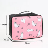 Travel Cartoon Cosmetic Bag High Makeup Cases Portable Bathroom Storage