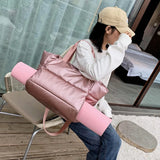 Nylon Waterproof Yoga Bag Lady Leisure Sports Bags Men Fitness Pack