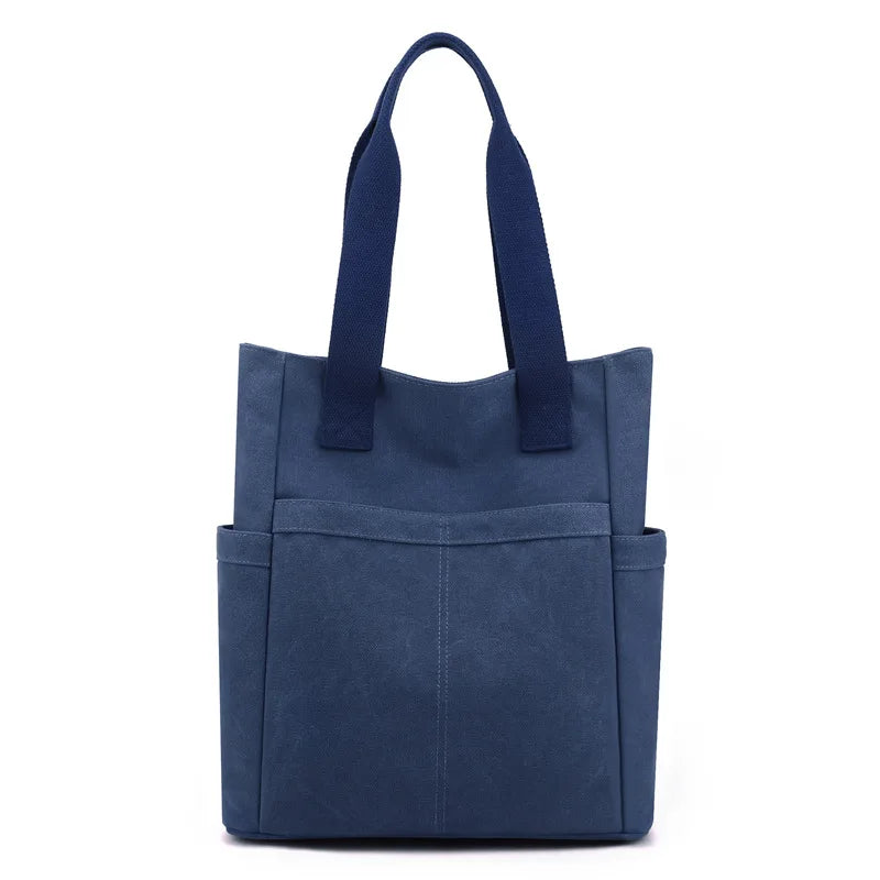 Canvas Waterproof Fitness Totes Women Shoulder Bag