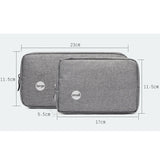 Travel Passport Case Cable Storage Set