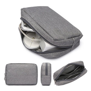 Travel Passport Case Cable Storage Set
