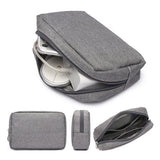 Travel Passport Case Cable Storage Set