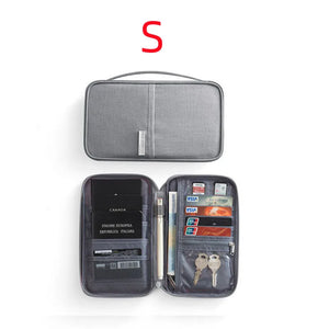 Travel Wallet Family Passport Holder Document Organizer