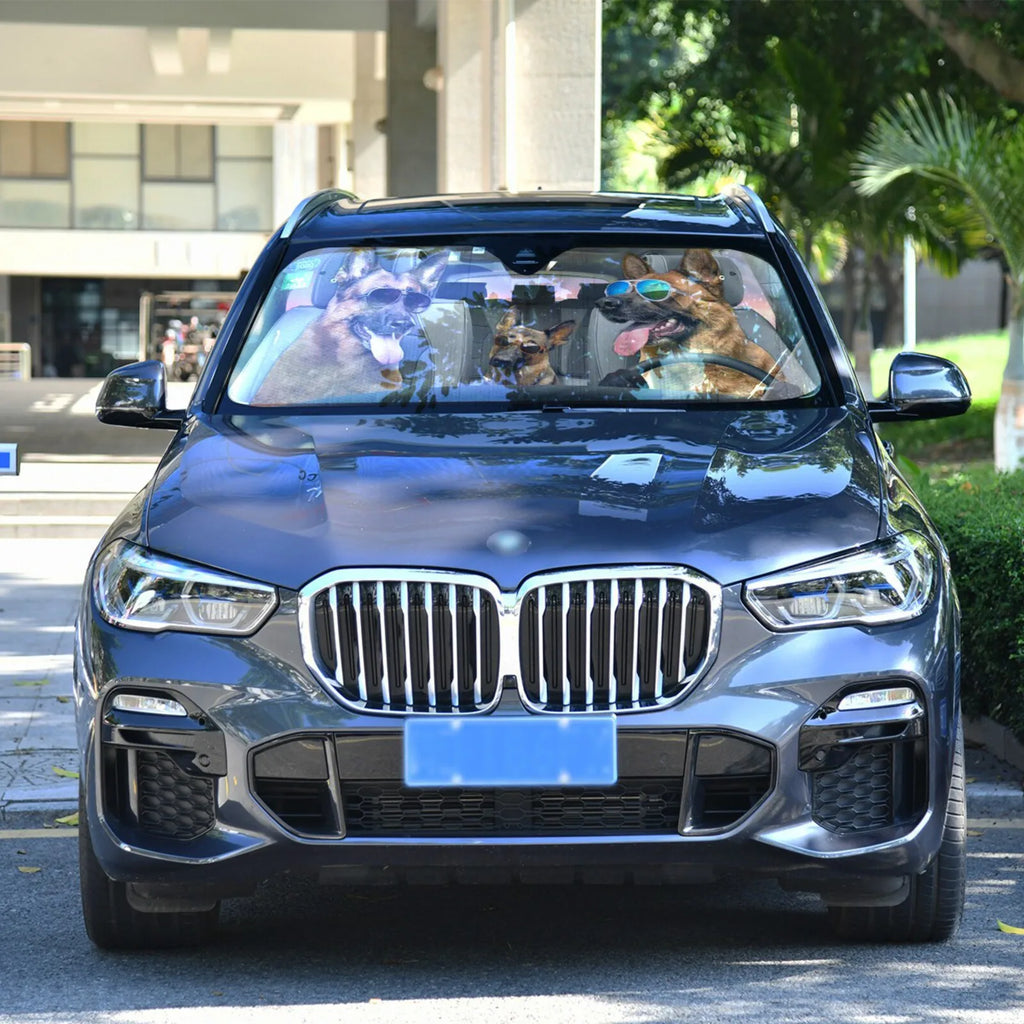 Animal Driver Car Sun Visor Front Window - Car Accessories