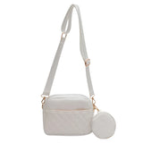 Small Lingge Ladies Crossbody Messenger Bag