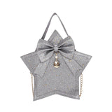 Pentagram Sequin Chain Crossbody Small Square Bag