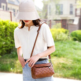 Classic Vintage Handbag Diamond Lattice Flap Ladies Bags Crossbody Bag