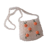 Crystal Woven Beaded Bag Retro Crossbody Hand-held Shoulder Bag