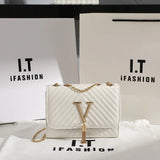 Embroidery Women Crossbody Bag Sequined Tassel Handbag