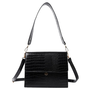 Fashionable PU Leather Women Bags Business High Capacity Crossbody Handbags