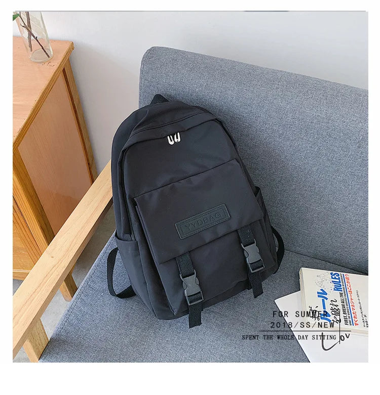 Classic Women Backpack Shoulder Bag for Teenage