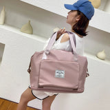 Large Capacity Folding Travel Bag Waterproof Tote Handbag Duffle Bag