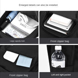 Solid Large Capacity Laptop Student Schoolbag Outdoor Travel Backpack