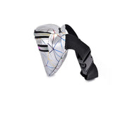 Geometric Waist Bag PU Laser Sport Shoulder Messenger Fanny Pack