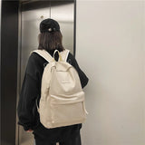 Large Capacity Soft Leather Backpack for Men and Women