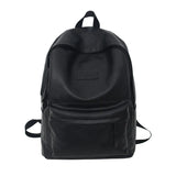 Large Capacity Soft Leather Backpack for Men and Women