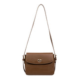 Women's Shoulder Bag PU Leather Female Bag Hardware Lock Flip