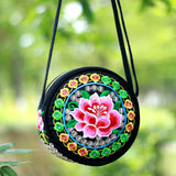 Small Women National Embroidery Shopping Handbags