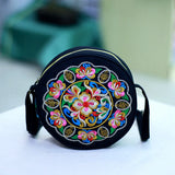 Small Women National Embroidery Shopping Handbags