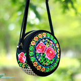 Small Women National Embroidery Shopping Handbags