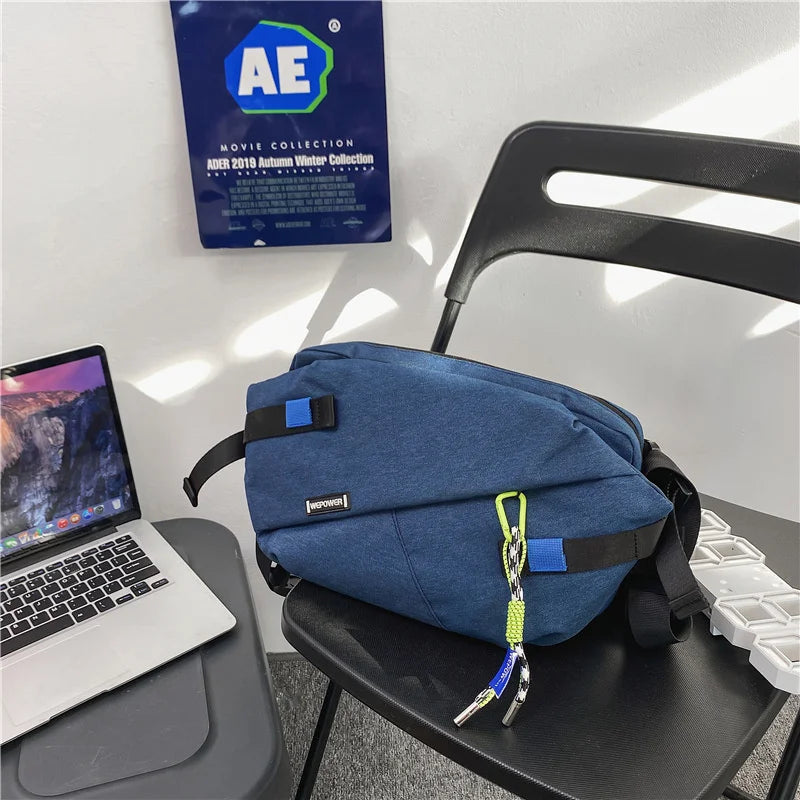 Sports Chest Bag Large Capacity Waterproof Shoulder Bag