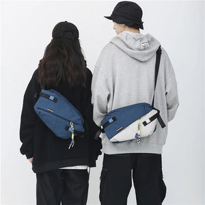 Sports Chest Bag Large Capacity Waterproof Shoulder Bag