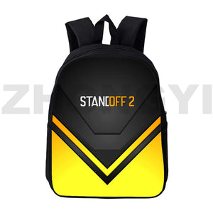 Mini Bags 3D Print Gun Game Standoff 2 Backpack for Women