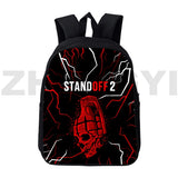 Mini Bags 3D Print Gun Game Standoff 2 Backpack for Women