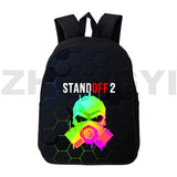 Mini Bags 3D Print Gun Game Standoff 2 Backpack for Women