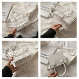 Small Pu Leather Chain Crossbody Bag for Women