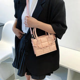 Small Pu Leather Chain Crossbody Bag for Women