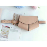 Women Faux Leather Waist Fanny Pack Belt Bag Mini