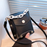 Retro Small Square Bag Casual Shoulder Messenger Bag
