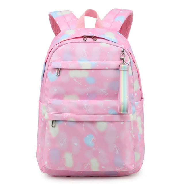 Large Capacity Waterproof School Bag for Teenage Boys Girls
